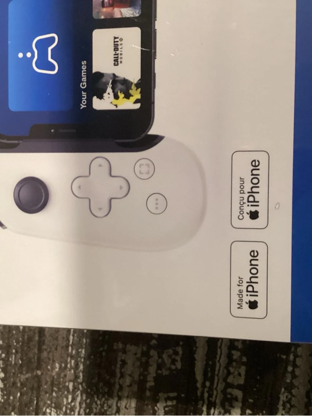 Sony Backbone Mobile Controller - White and Black Accents